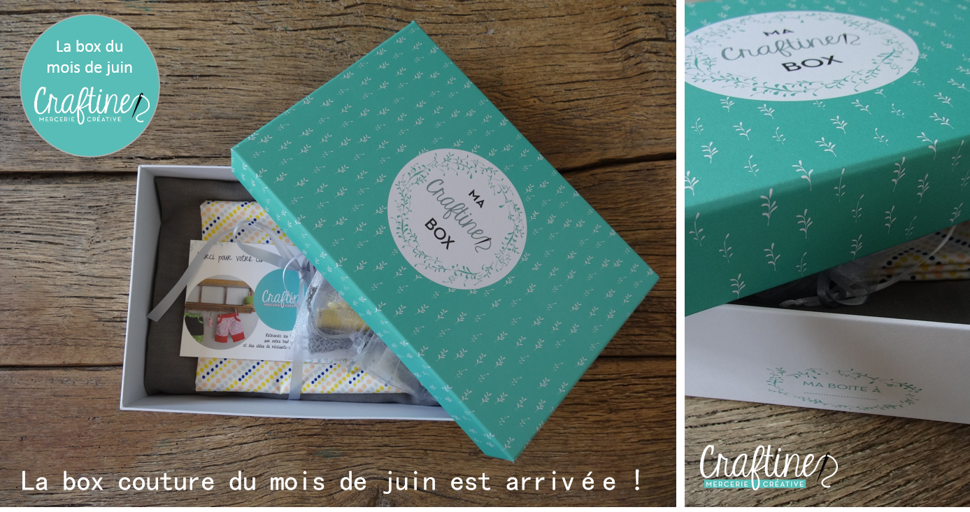 Lancement : La première Craftine Box couture