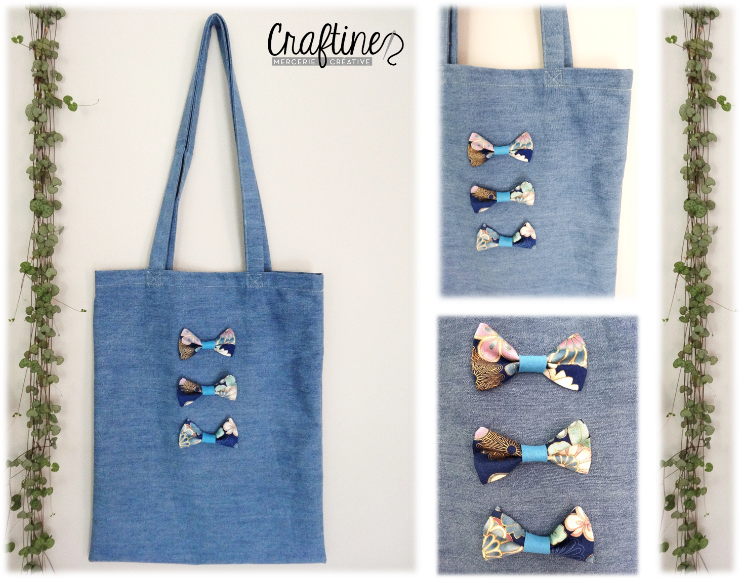 Cousons ensemble : Tuto Tote bag en jean