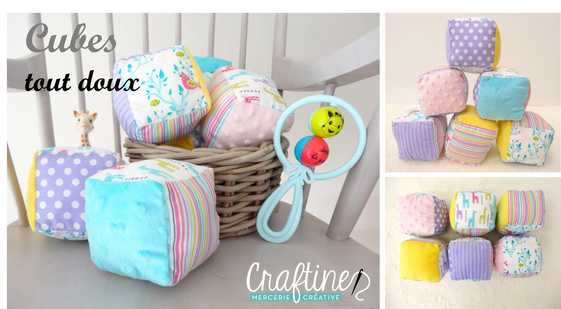 Cousons ensemble : Tuto cubes d’éveil