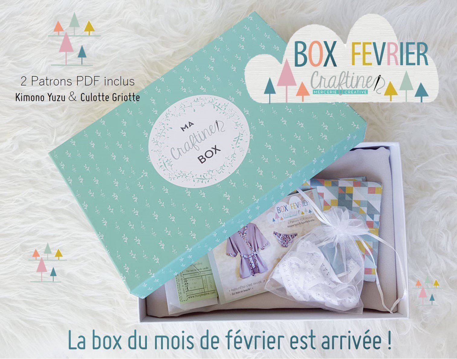Craftine Box : la box du mois de février est arrivée !