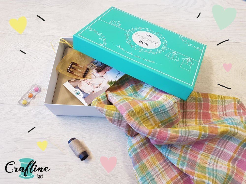 Craftine box : La box du mois d&rsquo;avril est arrivée !