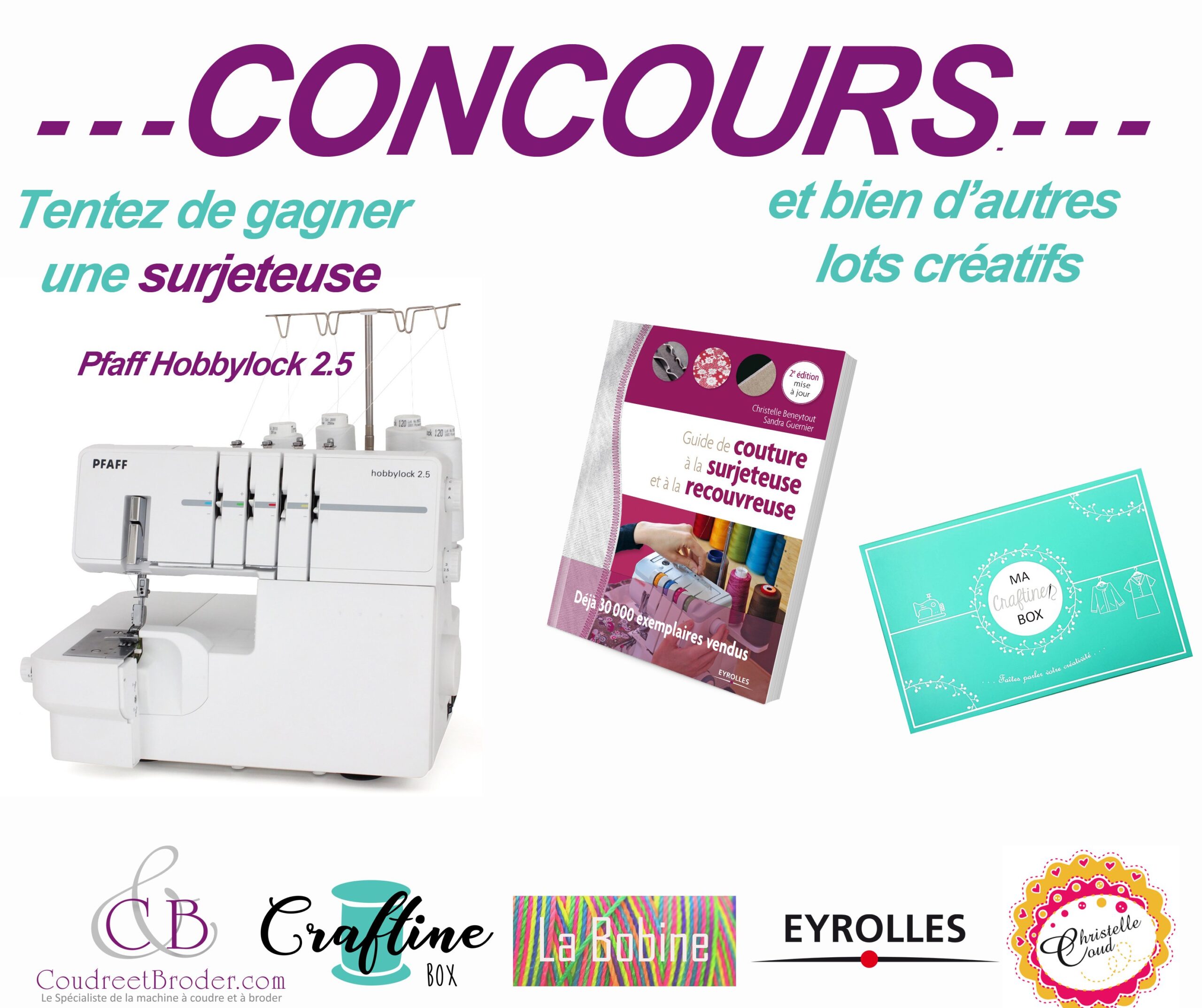 Jeu concours du printemps de Coudre et Broder