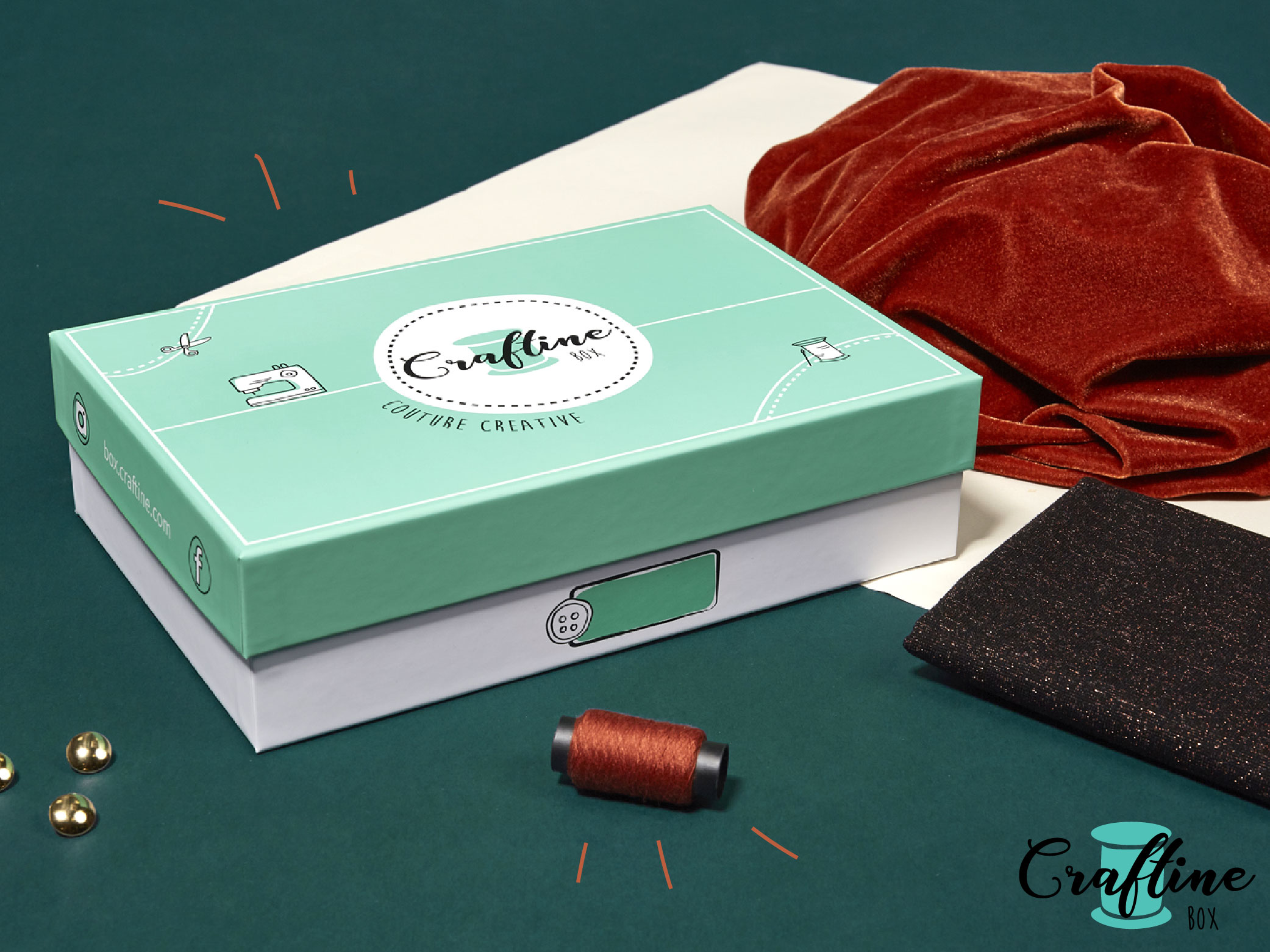 Craftine Box : la box fin d&rsquo;hiver est arrivée !
