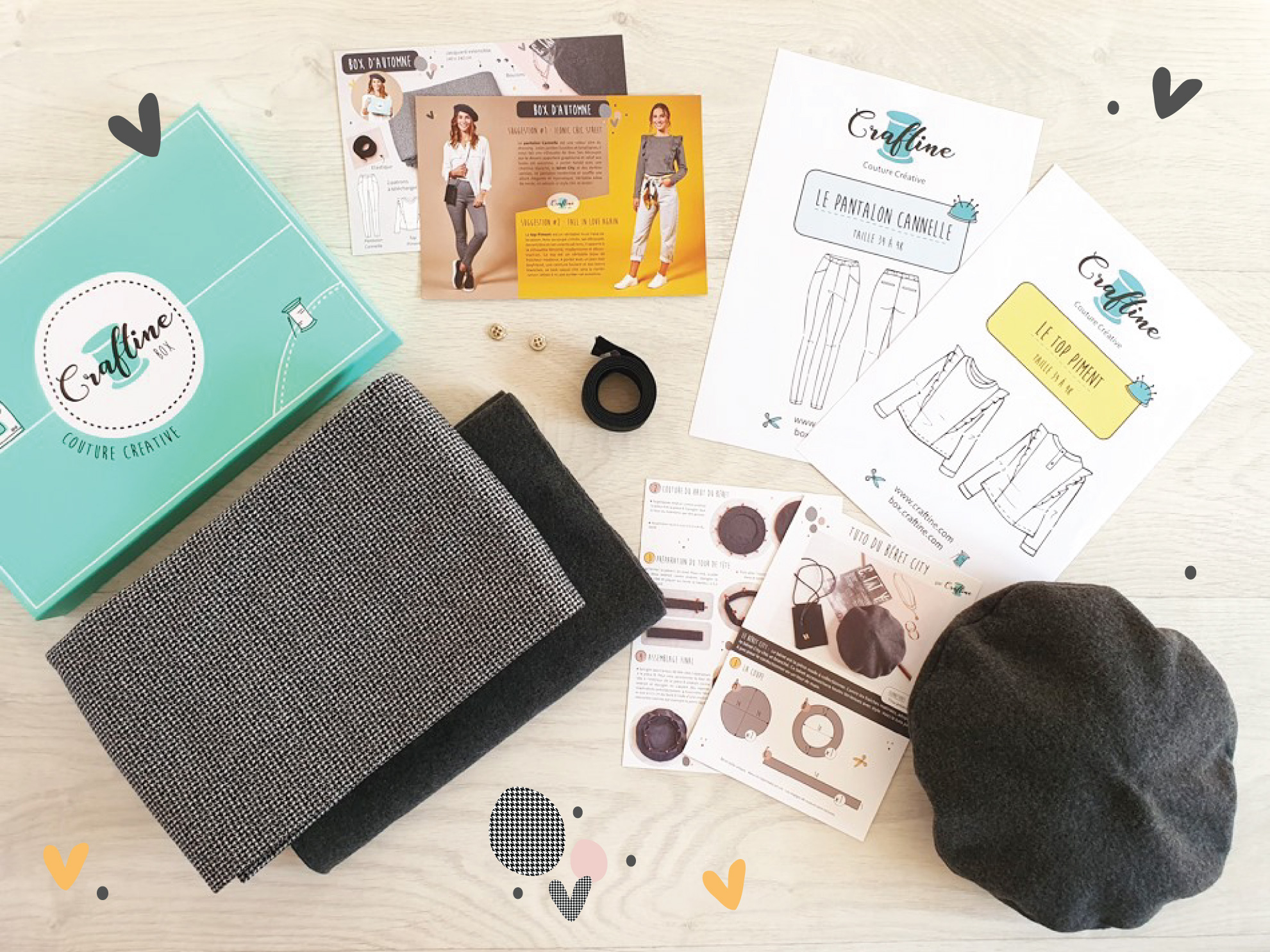 Craftine Box : la box d&rsquo;automne est arrivée !