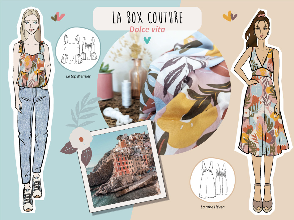 Craftine Box : la box d&rsquo;été 2023 Dolce Vita est arrivée !