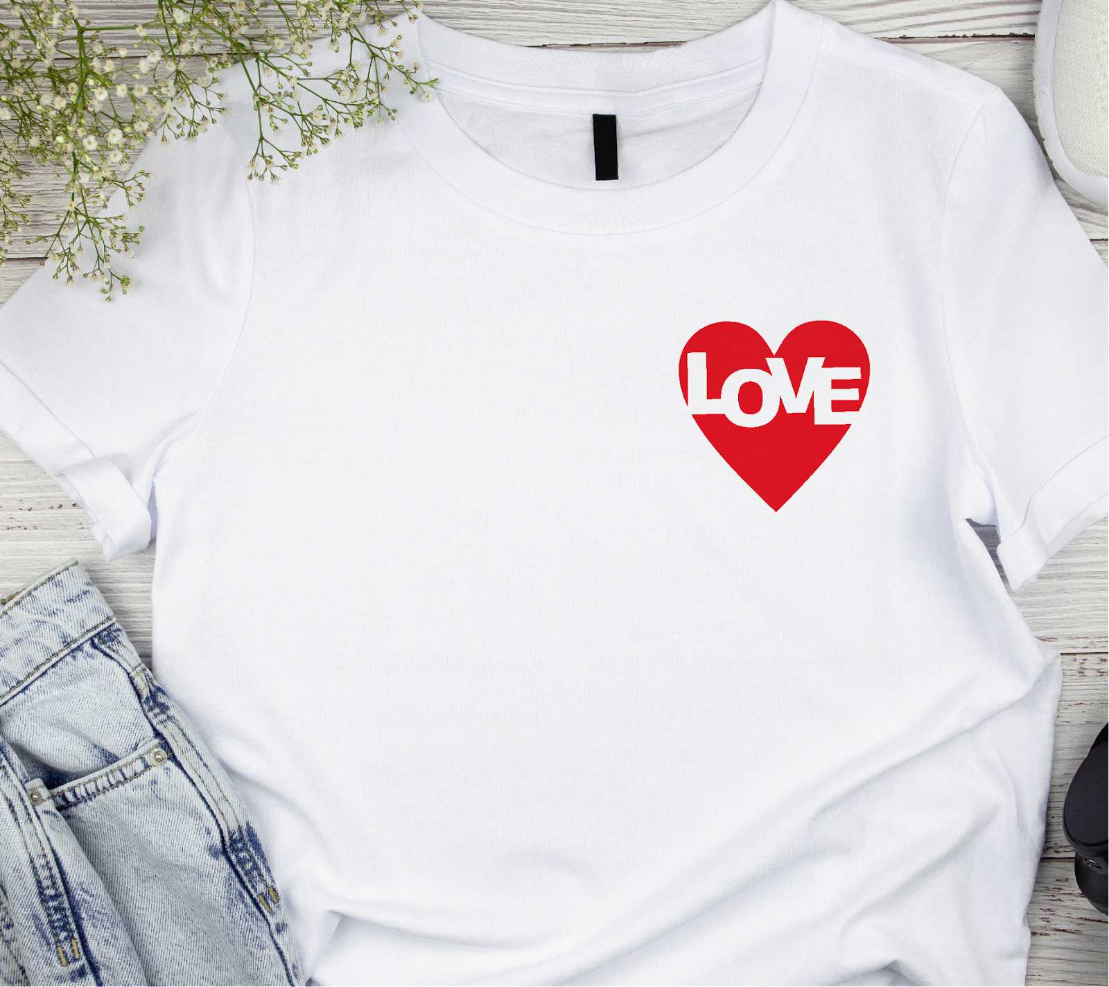DIY Saint-Valentin : Customiser un t-shirt pour votre amoureux.se